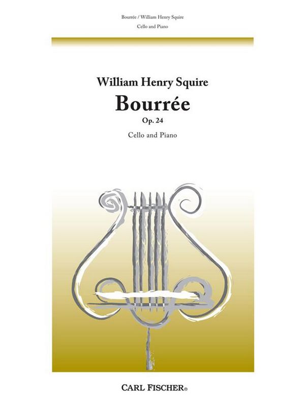 Bourrée op.24&nbsp;&nbsp;for cello and piano&nbsp;&nbsp;