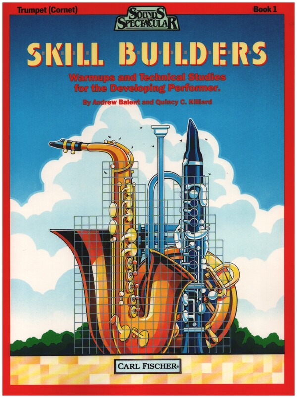 Skill Builders vol.1&nbsp;&nbsp;for winds class (youth concert band)&nbsp;&nbsp;trumpet (cornet)