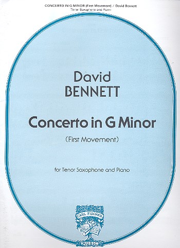 Concerto g minor&nbsp;&nbsp;for tenor saxophone and piano&nbsp;&nbsp;(1. movement)