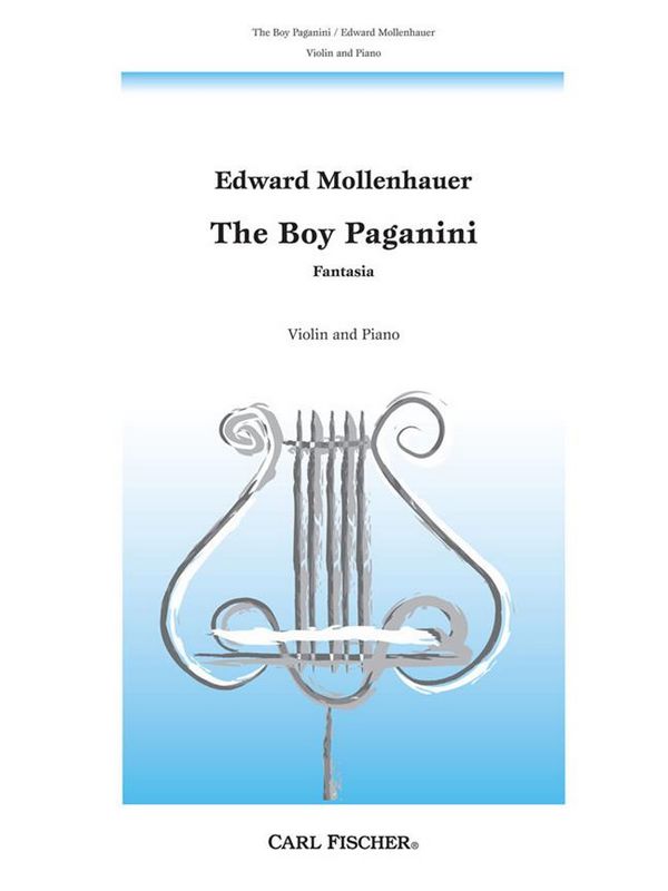 The Boy Paganini Fantasia for&nbsp;&nbsp;violin and piano&nbsp;&nbsp;