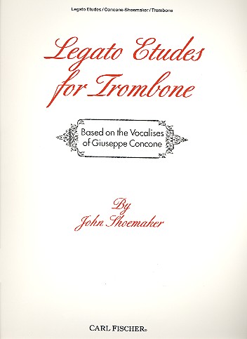 Legato Etudes for trombone&nbsp;&nbsp;&nbsp;&nbsp;