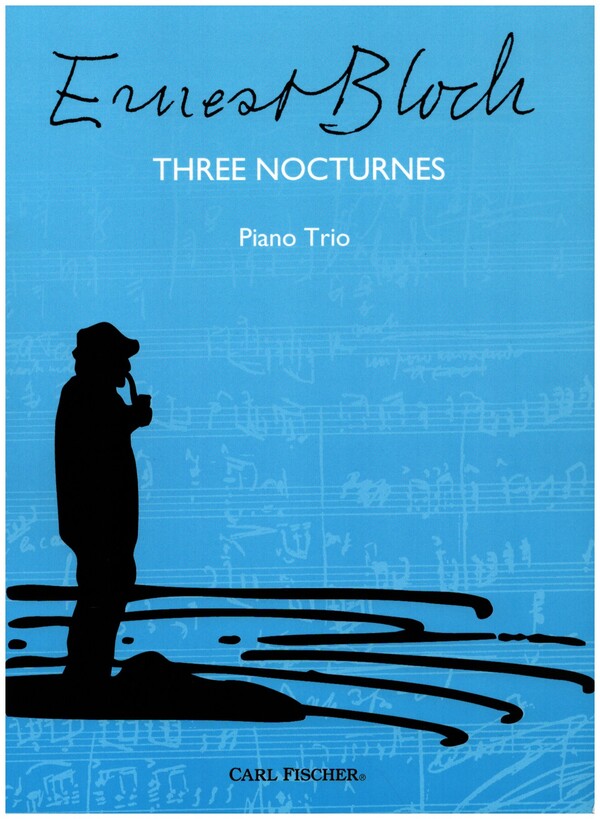 3 Nocturnes  for violin, violoncello and piano  score and parts