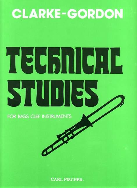 Technical Studies&nbsp;&nbsp;for bass clef instruments&nbsp;&nbsp;