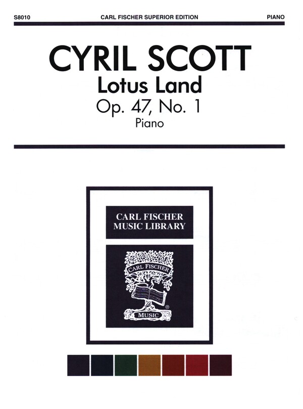 Lotus Land op.47 Nr.1  für Klavier  