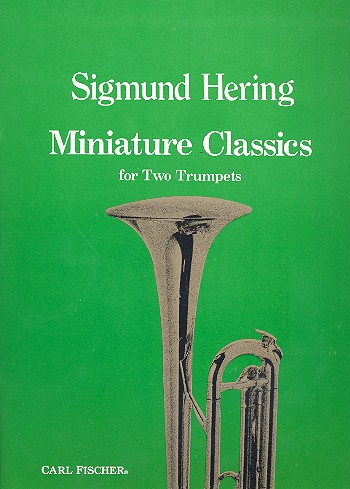 Miniature Classics&nbsp;&nbsp;for 2 trumpets&nbsp;&nbsp;score