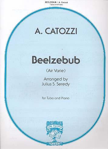 Beelzebub Air varie for Tuba solo&nbsp;&nbsp;and Piano&nbsp;&nbsp;