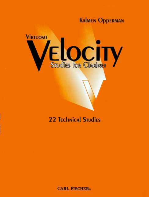 Kalmen Opperman Virtuoso Velocity Studies for Clarinet&nbsp;&nbsp;Klarinette&nbsp;&nbsp;