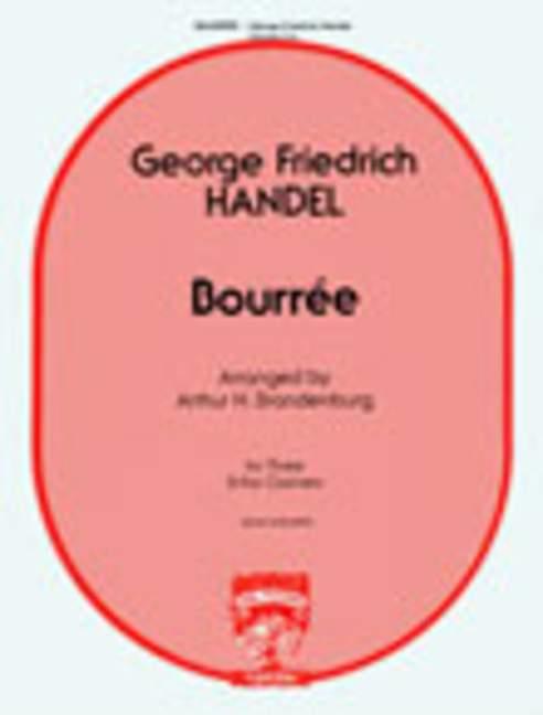 George Frideric Handel Bourree&nbsp;&nbsp;3 Klarinetten&nbsp;&nbsp;Partitur und Stimmen