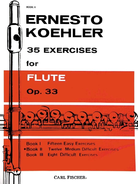 Ernesto Kohler 35 Exercises for Flute&nbsp;&nbsp;Flöte&nbsp;&nbsp;