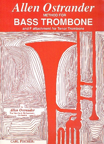 Method for bass trombone and  F attachment for tenor trombone  