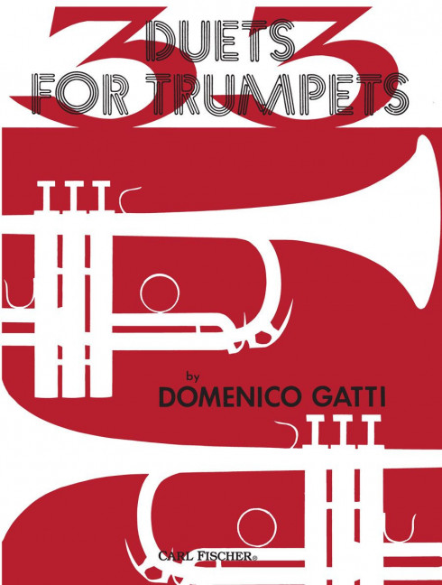Domenico Gatti 33 Celebrated Duets&nbsp;&nbsp;2 Trompeten&nbsp;&nbsp;Spielpartitur