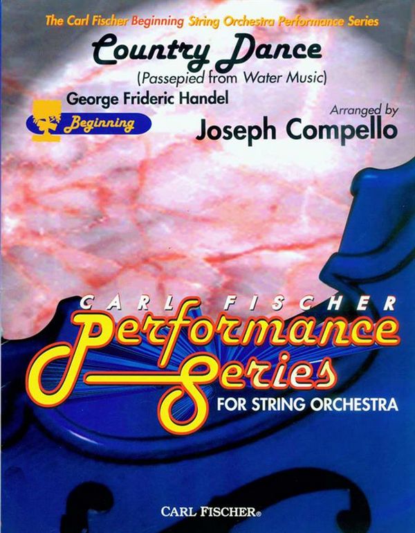 George Frideric Handel Country Dance&nbsp;&nbsp;Streichorchester&nbsp;&nbsp;Partitur und Stimmen