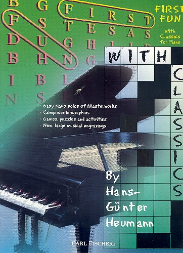 FIRST FUN WITH CLASSICS&nbsp;&nbsp;FOR PIANO&nbsp;&nbsp;HEUMANN, HANS-GUENTER,  ED