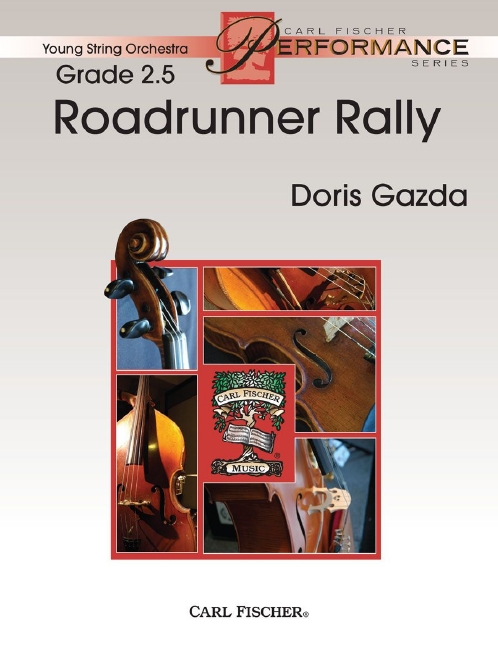 Doris Gazda Roadrunner Rally&nbsp;&nbsp;Streichorchester&nbsp;&nbsp;Partitur und Stimmen