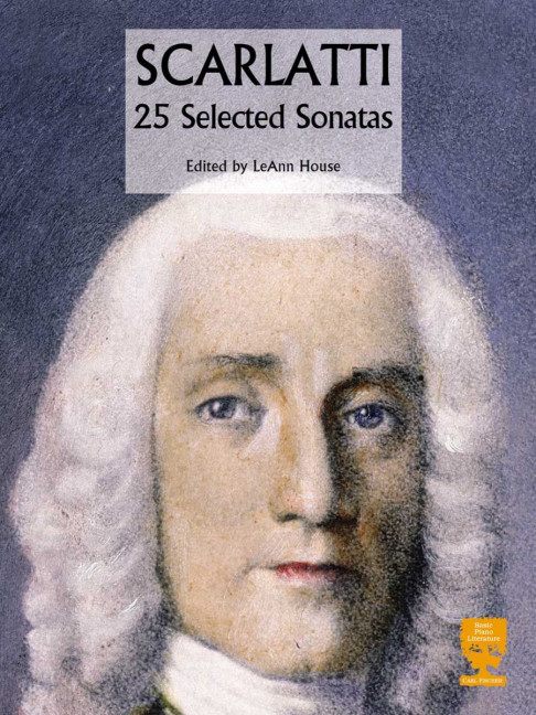 Domenico Scarlatti 25 Selected Sonatas&nbsp;&nbsp;Klavier&nbsp;&nbsp;Solostimme