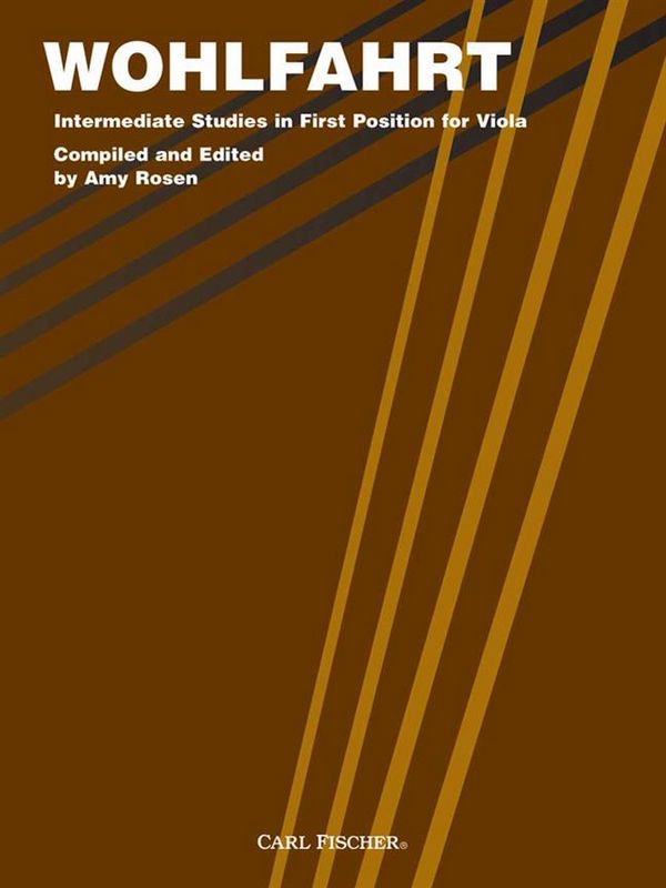 Hans Sitt, J. Danbe, Jean Conte Wohlfahrt Intermediate Studies In Fi&nbsp;&nbsp;Viola&nbsp;&nbsp;