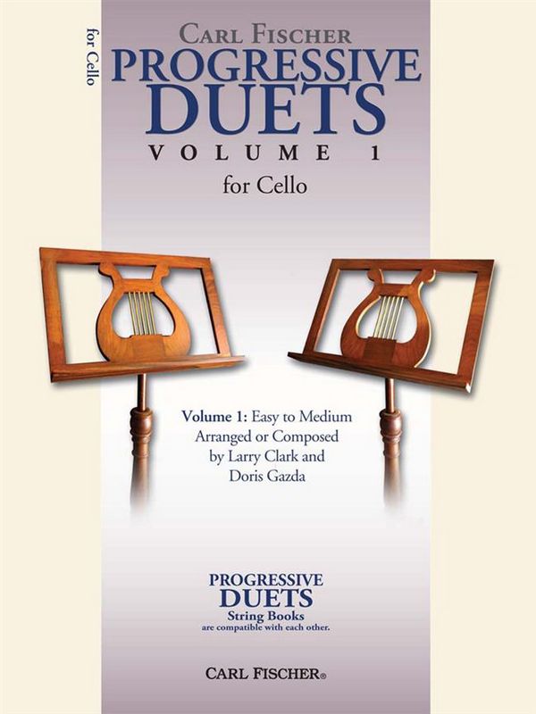 Progressive Duets vol.1  for 2 string instruments  cello score