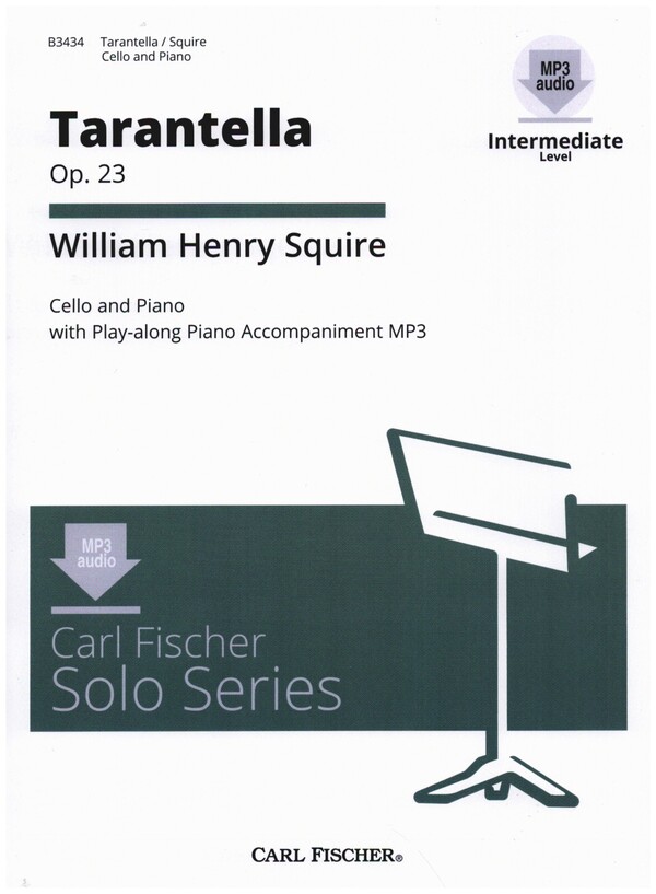 Tarantella op.23 (+MP3-audio)&nbsp;&nbsp;for cello and piano&nbsp;&nbsp;