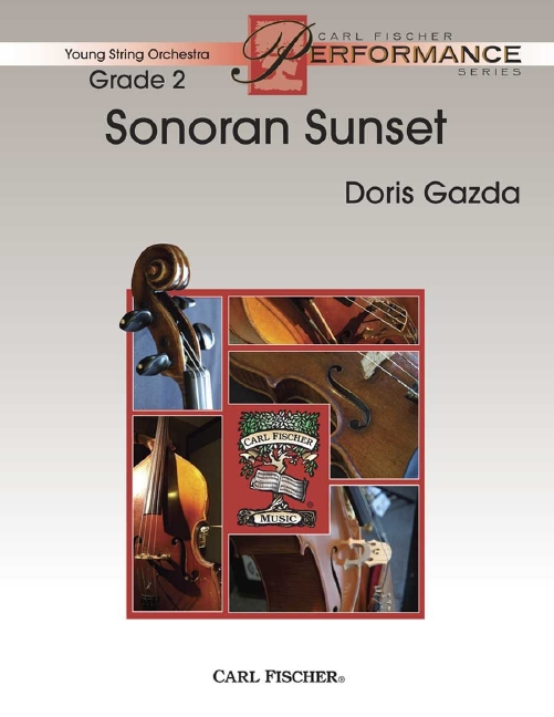 Doris Gazda Sonoran Sunset&nbsp;&nbsp;Streichorchester&nbsp;&nbsp;Partitur und Stimmen