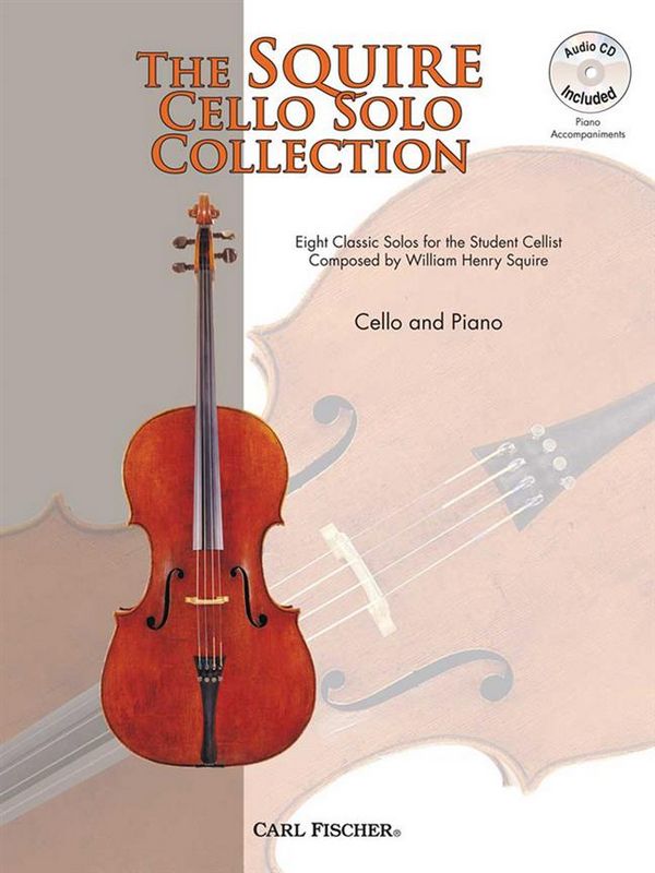 The Squire Cello solo Collection (+Online Audio)  for cello and piano  