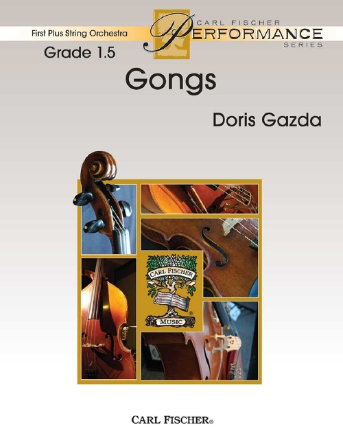 Doris Gazda Gongs&nbsp;&nbsp;Streichorchester&nbsp;&nbsp;Partitur und Stimmen