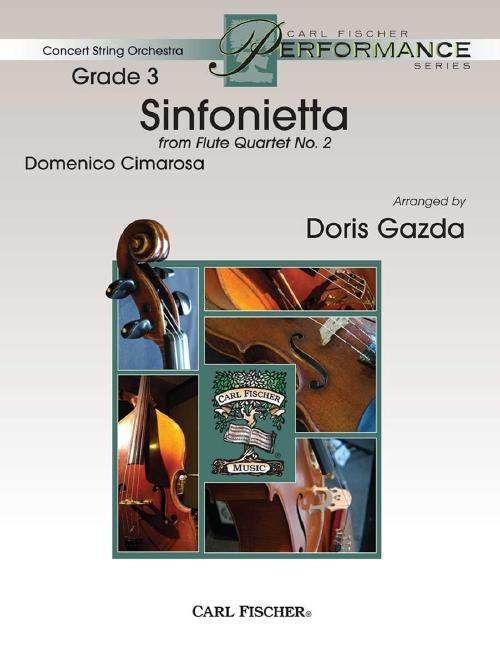 Domenico Cimarosa Sinfonietta&nbsp;&nbsp;Streichorchester&nbsp;&nbsp;Partitur und Stimmen