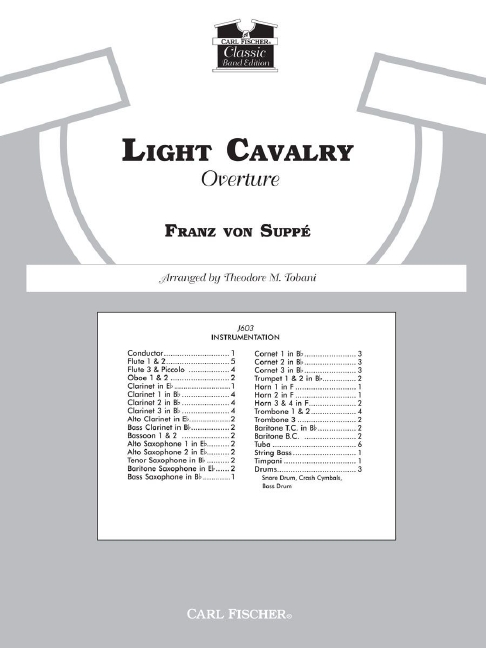 Franz von Suppe Light Cavalry Overture&nbsp;&nbsp;Blasorchester&nbsp;&nbsp;Direktion