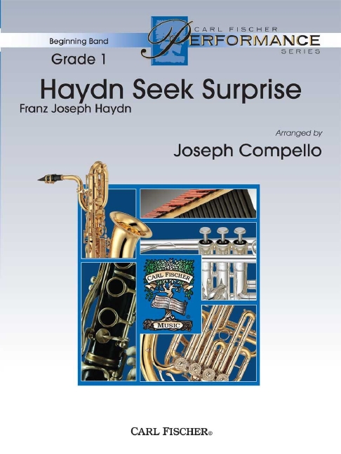 Franz Joseph Haydn Haydn Seek Surprise&nbsp;&nbsp;Blasorchester&nbsp;&nbsp;Partitur und Stimmen