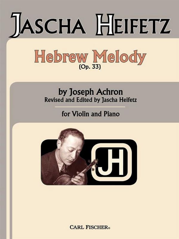 Hebrew Melody op.33&nbsp;&nbsp;for violin and piano&nbsp;&nbsp;