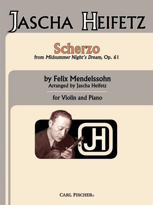 Arnold Mendelssohn Scherzo&nbsp;&nbsp;Violine und Klavier&nbsp;&nbsp;