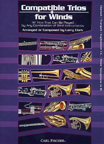 Compatible Trios for Winds  for clarinet / trumpet  score