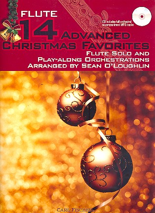 14 Advanced Christmas Favourites (+MP3-CD)  for flute  
