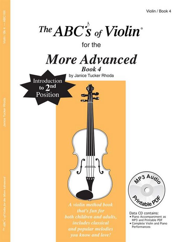 The ABC's of Violin vol.4 (+Download)&nbsp;&nbsp;for violin&nbsp;&nbsp;