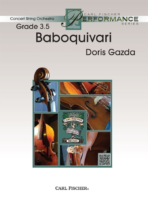 Doris Gazda Baboquivari&nbsp;&nbsp;Streichorchester&nbsp;&nbsp;Partitur und Stimmen