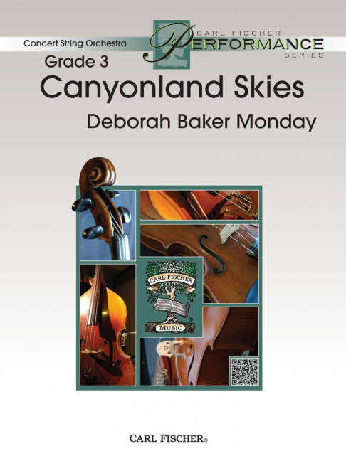 Deborah Baker Monday Canyonland Skies&nbsp;&nbsp;Streichorchester&nbsp;&nbsp;Partitur und Stimmen