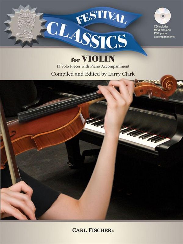 CF12112 Festival Classics (+mp3-CD)&nbsp;&nbsp;for violin and piano&nbsp;&nbsp;with printable piano accompaniment