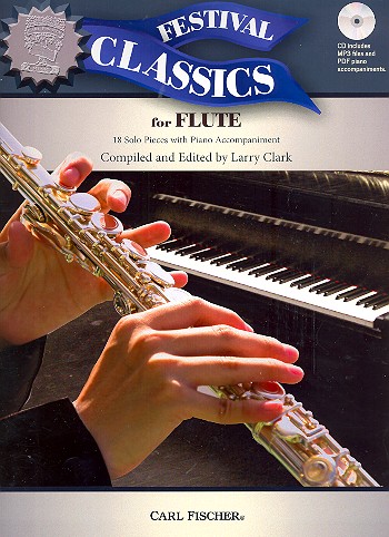 Festival Classics (+mp3-CD)&nbsp;&nbsp;for flute and piano&nbsp;&nbsp;with printable piano accompaniment