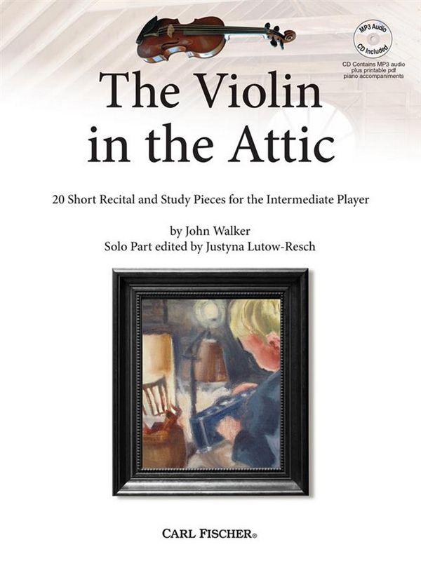 The Violin in the Attic (+mp3-CD)&nbsp;&nbsp;for violin&nbsp;&nbsp;with printable piano accompaniment