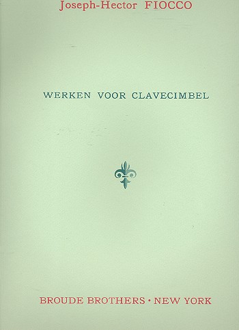Werken voor Clavecimbel&nbsp;&nbsp;&nbsp;&nbsp;