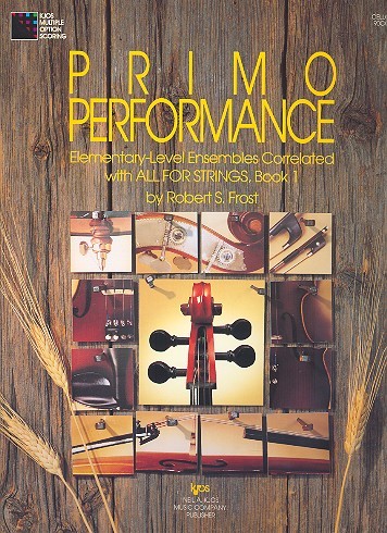 Primo Performance vol.1&nbsp;&nbsp;Elementary-level ensembles&nbsp;&nbsp;cello score