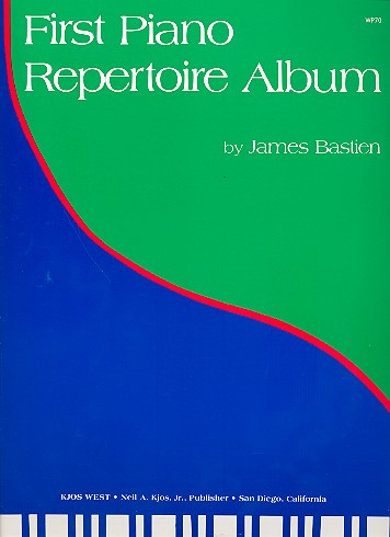 First piano repertoire album    