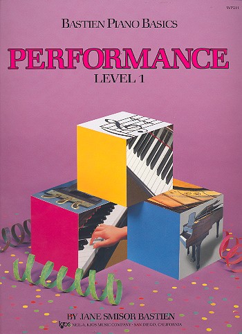 Bastien Piano Basics Performance Level 1    
