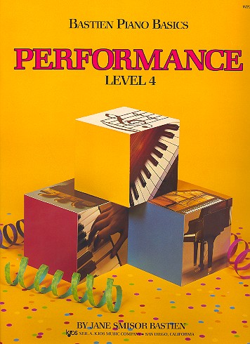 Bastien Piano Basics Performance Level 4    