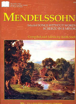 SELECTED SONGS WITHOUT WORDS   AND&nbsp;&nbsp;SCHERZO E MINOR FOR PIANO&nbsp;&nbsp;SNELL, KEITH, ED.