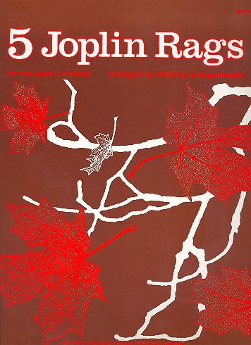5 Joplin Rags  for piano 4 hands  