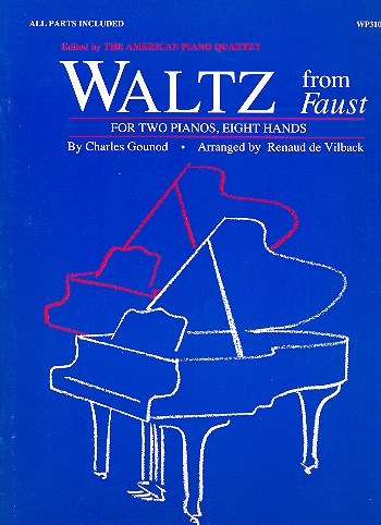 Waltz from Faust for 2 pianos&nbsp;&nbsp;8 hands&nbsp;&nbsp;