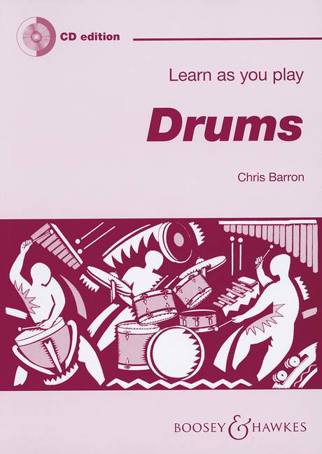 Learn As You Play Drums  (+ CD)&nbsp;&nbsp;für Schlagzeug&nbsp;&nbsp;
