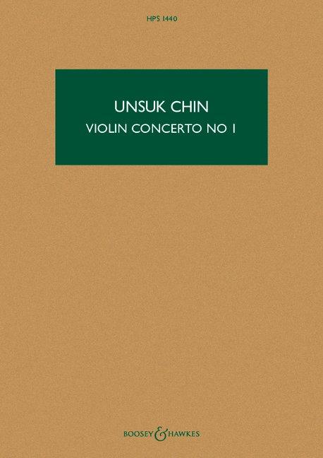 Violin Concerto No.1  for violin and orchestra  study score