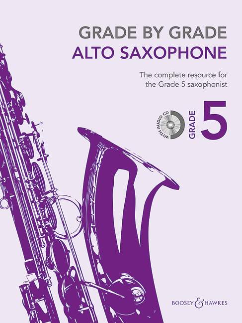 Grade by Grade - Grade 5 (+CD)&nbsp;&nbsp;for alto saxophone and piano&nbsp;&nbsp;