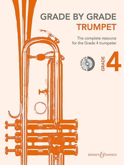 Grade by Grade - Grade 4 (+CD)&nbsp;&nbsp;for trumpet and piano&nbsp;&nbsp;